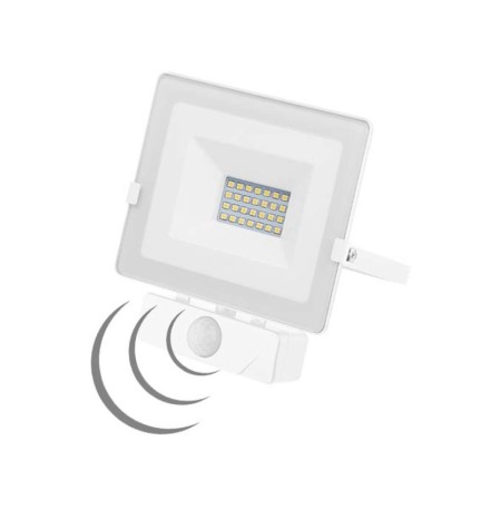 PROIETTORE LED C/SENSORE W20 BIANCO K4000