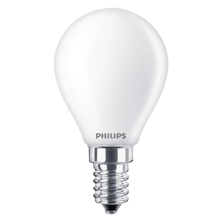 LAMPADA A LED 'SFERA' CALDA 2700K 4,3 W40W E14 - 470 lm