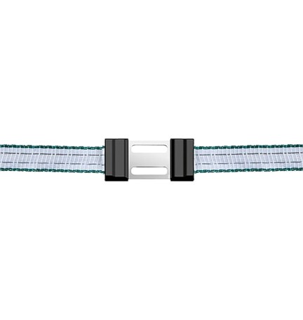 CONNETTORE PER FETTUCCIA 'LITZCLIP' 442011 per fettuccia h.20 mm max.