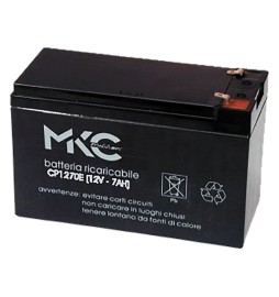 BATTERIA RICARICABILE mm.151 x 65 x h.100 - 7 Ah