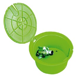 POZZETTO CIRCOLARE CON COPERCHIO ø cm 15 - H 23