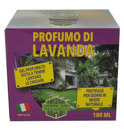 GEL PROFUMATO ANTIZANZARE Ml. 180 - fragranza lavanda