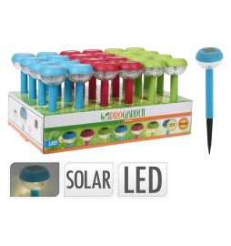 LAMPADA IN PLASTICA AD ENERGIA SOLARE 1 led