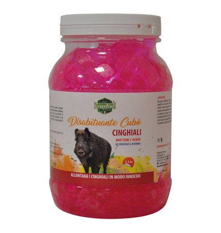 DISABITUANTE CUBO GEL PER CINGHIALI Lt. 2,5