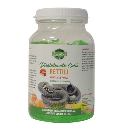 DISABITUANTE CUBO GEL PER RETTILI Lt. 1