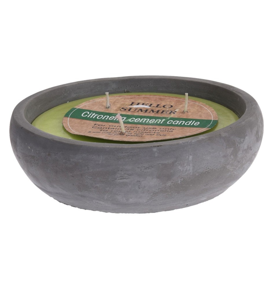 CANDELA ALLA CITRONELLA cm 16,5 x 9,5