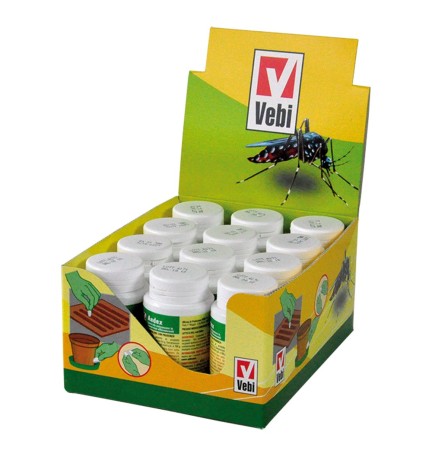 ANTIZANZARE LARVICIDA COMPRESSE 'AEDEX' gr. 20 (10 past.x 2 gr.)