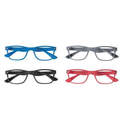 OCCHIALI PER LETTURA MODELLO 'OKLAHOMA' + 2,5 nero