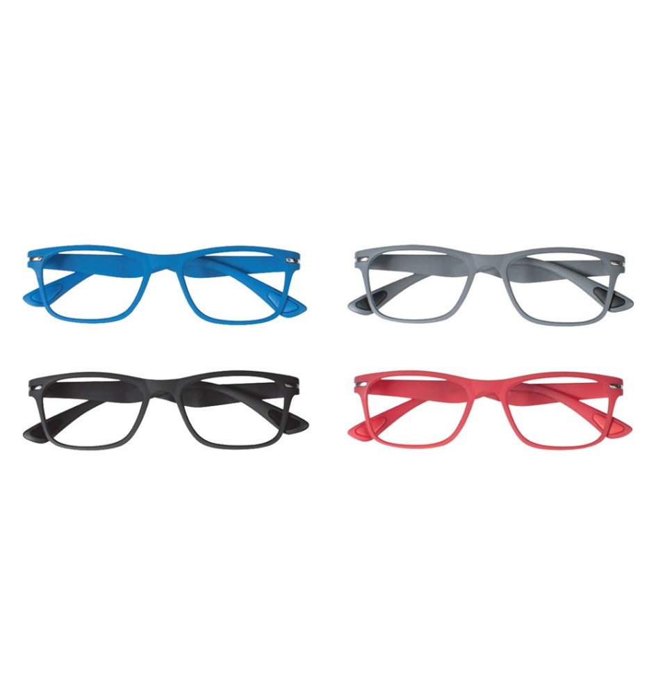 OCCHIALI PER LETTURA MODELLO 'OKLAHOMA' + 3,5 nero