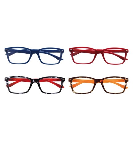 OCCHIALI PER LETTURA MODELLO 'FASHION' + 3,5 blu/blu