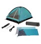 TENDA CON ACCESSORI CAMPEGGIO IN SET 5 pezzi