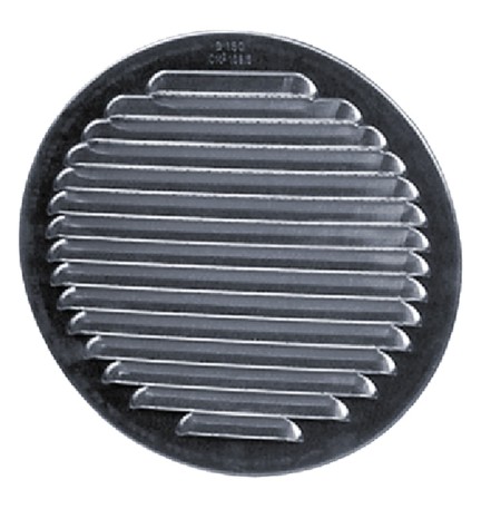 GRIGLIA AERAZIONE IN ALLUMINIO ø cm 18