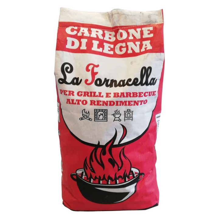 CARBONE PER GRILL 'PROFESSIONALE' Kg 10 ca.