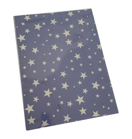 CARTA REGALO 'CIELO' 3 fogli cm.70 x 100