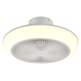 VENTILATORE A SOFFITTO / PLAFONIERA 'MJOLBY' Ø cm. 45 - potenza luce 30 W