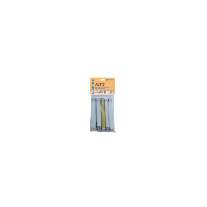SET 5 RACCORDI INOX ESTENSIBILI 1/2 GAS P/CALDAIA
