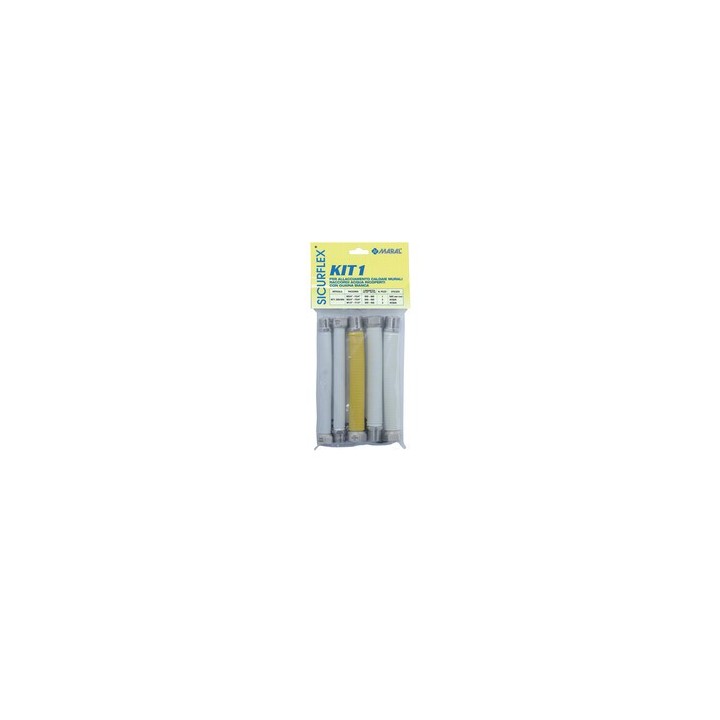 SET 5 RACCORDI INOX ESTENSIBILI 3/4 GAS P/CALDAIA