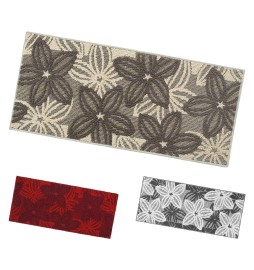 TAPPETO CUCINA 'ENEA' cm 50 x 80 - bordeaux steso