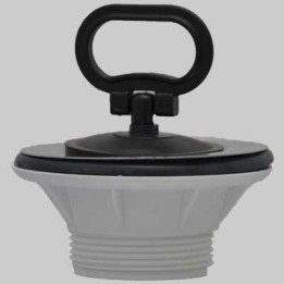 PILETTA IN PVC PER LAVELLI IN CERAMICA - 1"1/4