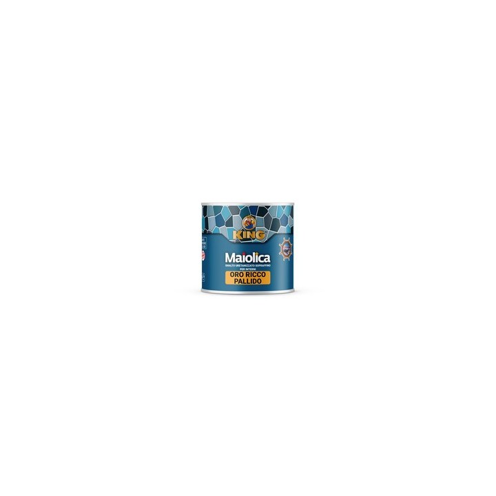 SMALTO MAIOLICA ORO RICCO PALLIDO 100 G