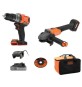 B+D KIT TRAPANO C/PERC + SMERIGLIATRICE 18V + ACC BCK24E1SB-QW