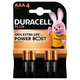DURACELL PLUS POWERBOOST M/STILO 4 PZ MN2400