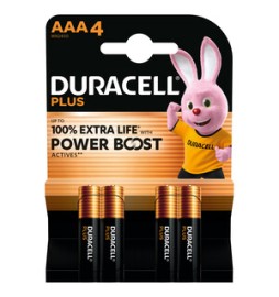 DURACELL PLUS POWERBOOST M/STILO 4 PZ MN2400