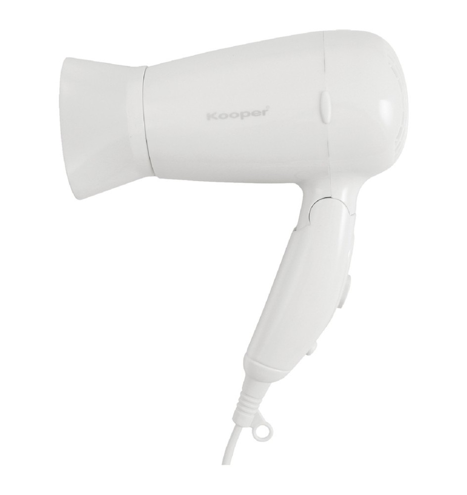 ASCIUGACAPELLI DA VIAGGIO 1200W - bianco