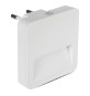 LUCE SPIA NOTTURNA QUADRA A LED SMD CHIP SAMSUNG 0,45 watt - 3000 K