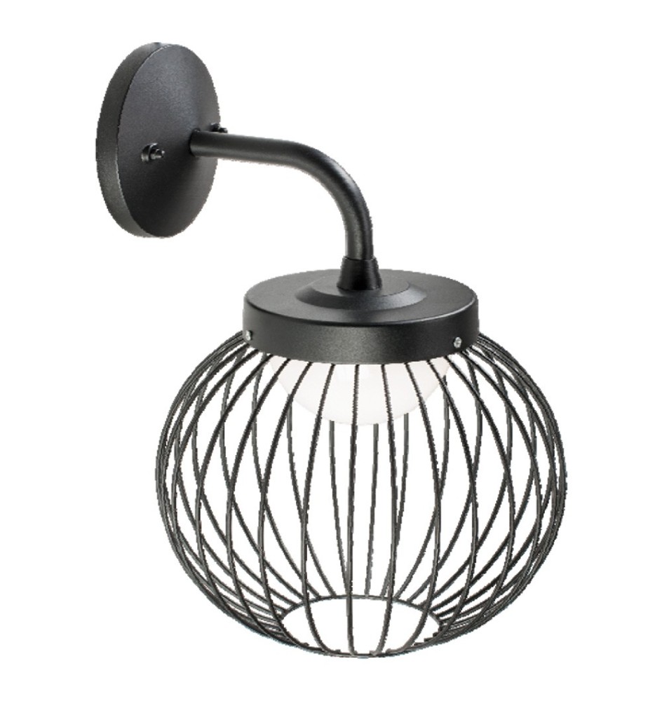 APPLIQUE LED 'CAGE' nero