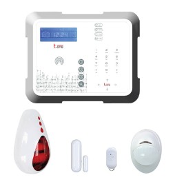 CENTRALINA ALLARME WIRELESS IN KIT set 4 pezzi