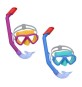 MASCHERA SUBACQUEA + 3 KIT SNORKEL DOMINATOR 24023