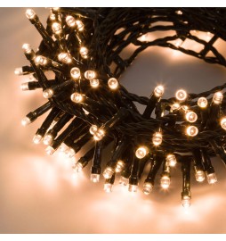 CATENA LINEARE MINILUCCIOLE A LED SERIE 'TLE' 1500 led l.calda -62,5 mt....