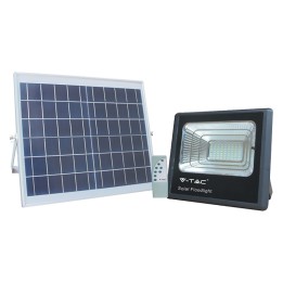 PROIETTORE A LED CON PANNELLO SOLARE 25W (pannello 12W) - cm 20,5 x 17 x 5 / 6000K