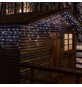 CATENA LINEARE DISCENDENTE A LED 'ICE LIGHT' 182 led l.calda - cm 504 x h.100