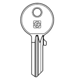 SILCA IE41R CHIAVE PROFILO OTTONE