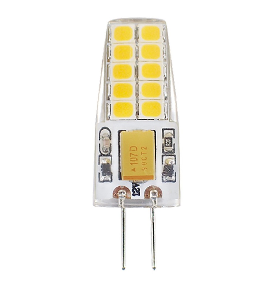 LAMPADA A LED IN SILICONE 'G4' L.FREDD.6500K 2,5 W 250 lumen (25W)