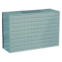 SUONERIA DA PARETE 380/10Q - mm 105 x 105 x 35 (quadra)