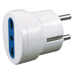 ADATTATORE art.CE47C - spina 2P+T16A schuko (busta append.)