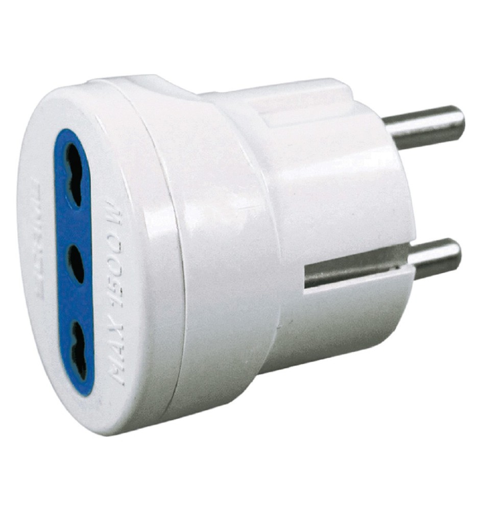 ADATTATORE art.CE47C - spina 2P+T16A schuko (busta append.)