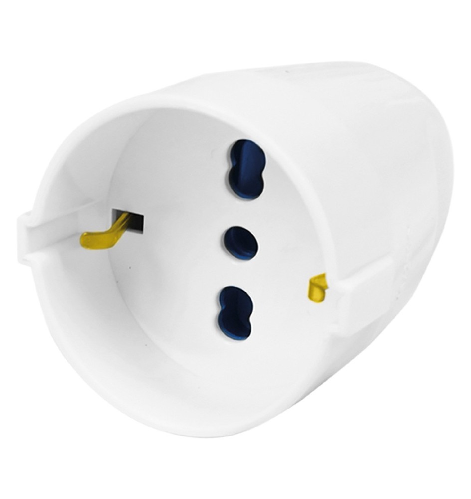 PRESA VOLANTE 'SCHUKO' art.CE36C - (busta appendibile)