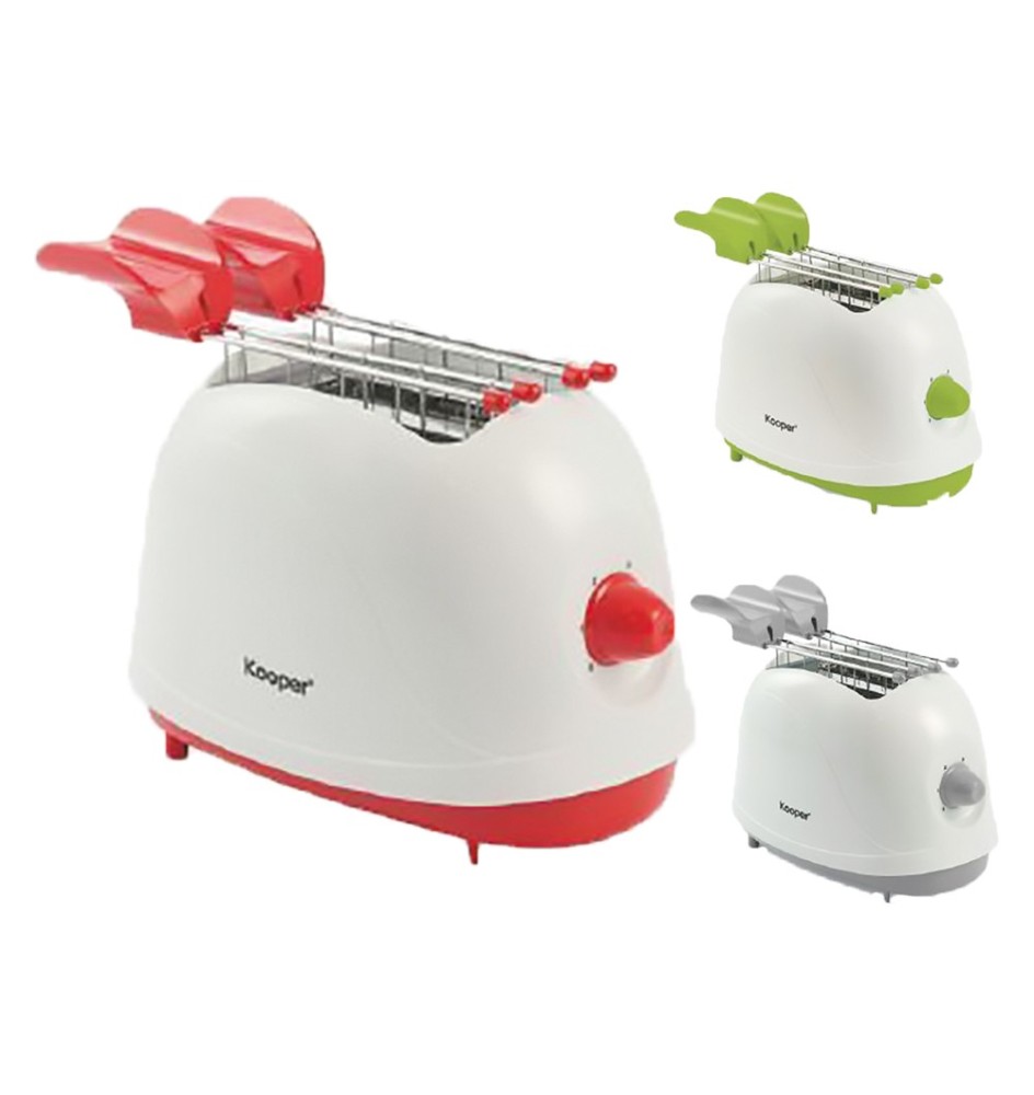TOSTAPANE ELETTRICO 'TOASTY SMART' 700 W - colori assortiti