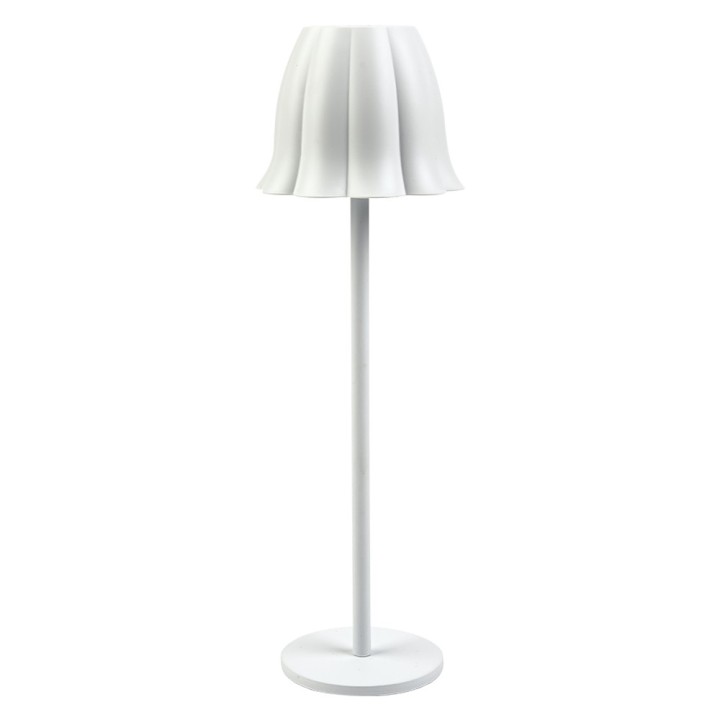 LAMPADA DA TAVOLO A LED 'TULIP' 1,3 / 2,3 W - colore bianco