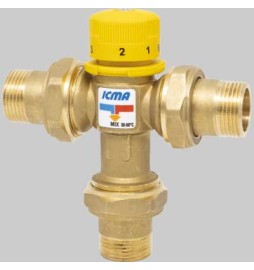 MISCELATORE TERMOSTATICO S100 PER IMPIANTI SOLARI 1/2