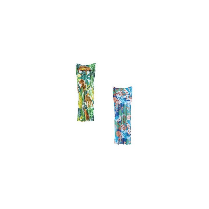 MATERASSINO MARE FASHION CORAL/JUNGLE 44033