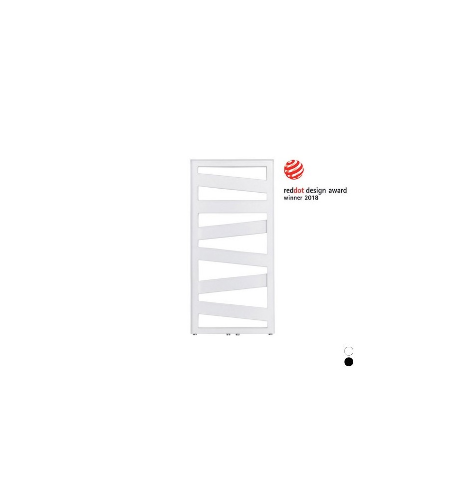 TERMOARREDO ZEHNDER RIBBON H. 1017 Nero Opaco Largh. cm 60