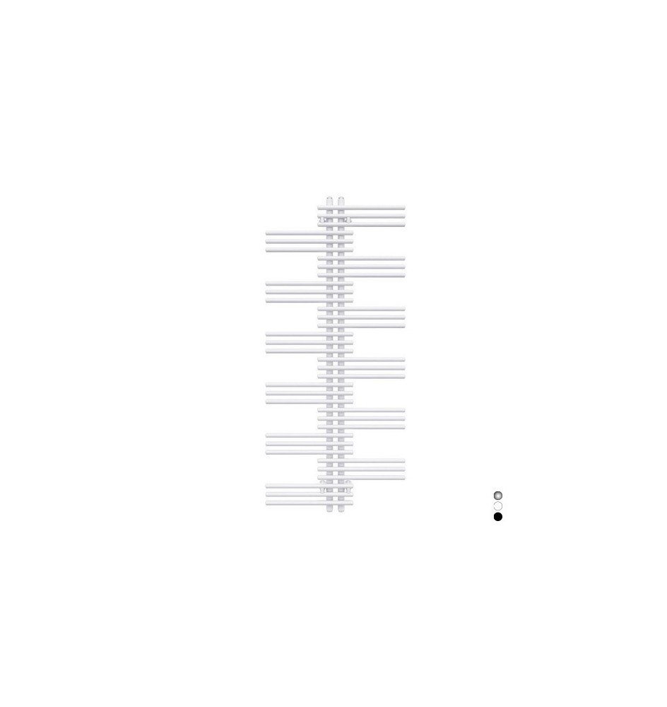 TERMOARREDO ZEHNDER YUCCA H. 1340 Bianco Largh. cm 60