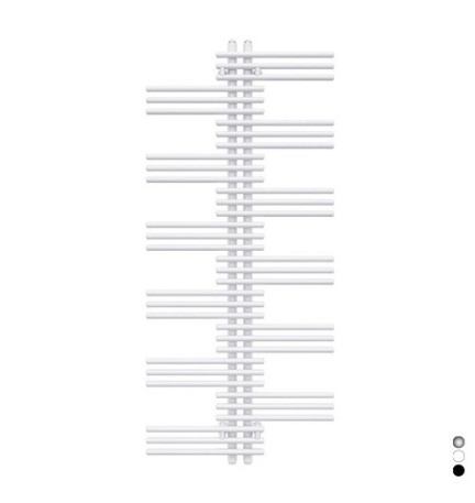 TERMOARREDO ZEHNDER YUCCA H. 1340 Cromo Largh. cm 50
