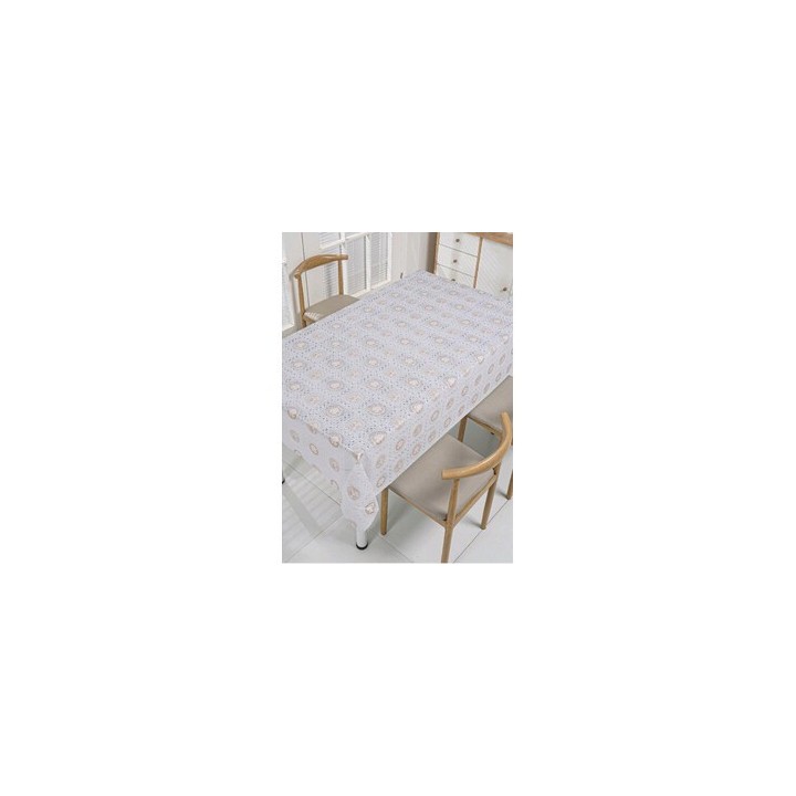 TOVAGLIATO RICAMATO BEIGE CC2417 H 140