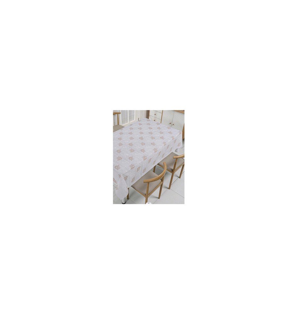 TOVAGLIATO RICAMATO BEIGE CC2416 H 140